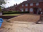 Project in Borough Green, showing external landscaping